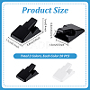 40Pcs 2 Colors Plastic Ring Holder KY-PH0002-37-2