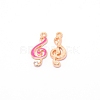 Alloy Enamel Pendants ENAM-WH0049-25G-05-2