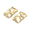 Rack Plating Eco-friendly Brass Pendants KK-M257-04G-2