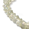 Electroplate Glass Beads Strands EGLA-Q127-A02-01J-3