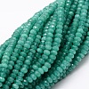 Dyed Natural Malaysia Jade Rondelle Beads Strands X-G-E316-2x4mm-29-2