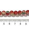 Christmas Theme Crackle Glass Beads Strands CCG-C002-8mm-12-4
