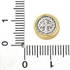 Rack Plating Brass Beads KK-Z081-08A-3