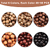 Natural Wood Beads WOOD-PH0001-23-LF-3