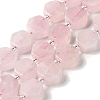 Natural Rose Quartz Beads Strands G-P534-A05-02-1