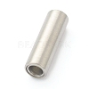 Tarnish Resistant 304 Stainless Steel Magnetic Clasps with Glue-in Ends STAS-B017-01A-P-3