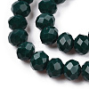 Opaque Solid Color Glass Beads Strands EGLA-A034-P6mm-D12-3