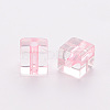 Transparent Acrylic Beads TACR-S154-12A-20-2