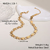 304 Stainless Steel Link Chain Necklaces WG2CD65-01-1