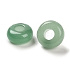 Natural Green Aventurine European Beads X-G-R488-02C-3