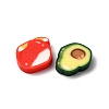 Handmade Polymer Clay Cabochons CLAY-B007-03A-2