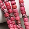 Dyed Natural White Jade Beads Strands GG-CBAA20A-01B-05-1
