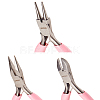 SUNNYCLUE 45# Carbon Steel Jewelry Plier Sets PT-SC0001-17-2