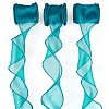 3 Rolls Polyester Organza Ribbons SRIB-TA0001-25-2