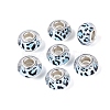 Opaque Resin European Beads RESI-N044-03S-05-1