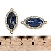 Natural Sodalite Faceted Oval Links G-B126-06G-04-3