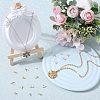 200Pcs 4 Colors Alloy Ice Pick Pinch Bails FIND-SC0006-12-4