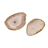 Dyed & Heated Natural Agate Slice Big Pendants GG-CBAAF67-02E-2