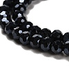 Electroplate Glass Bead Strands X-EGLA-R015-4mm-15-3