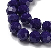 Opaque Glass Beads Stands LS-EGLA-A035-P6mm-D09-4