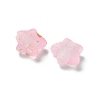 Frosted Acrylic Charms OACR-M023-04J-2