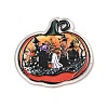 Halloween Printed Acrylic Pendants MACR-I041-02D-1
