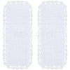 10Pcs Linen Aida Cloth Bookmarks for Cross Stitch Making DIY-CY0001-77-7