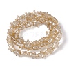 Pearl Luster Plated Electroplate Glass Beads GLAA-P005-PL01-2