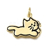 Rack Plating Brass Pendants KK-V002-16G-1