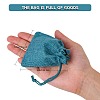 Burlap Packing Pouches Drawstring Bags ABAG-Q050-7x9-17-5