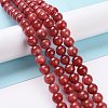 Natural Persian Jade Beads Strands G-D434-8mm-08-1