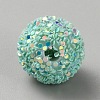 Opaque Acrylic Beads MACR-WH0010-12K-2