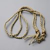 Braided Cotton Thread Cords Macrame Pouch Necklace Making FIND-WH0032-56B-02-1