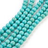Synthetic Turquoise Beads Strands TURQ-G106-4mm-02D-1