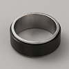 304 Stainless Steel Plain Rotating Finger Ring RJEW-WH0011-10B-EB-2