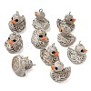 Halloween Opaque Resin Pendants RESI-K203-15-2