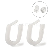 Hypoallergenic Bioceramics Zirconia Ceramic Stud Earrings EJEW-F340-04U-1