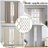 Iron Drape Sliding Eyelet Rings IFIN-SP0001-17B-BAB-4