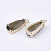 Transparent Glass Pendants X-GLAA-T007-22A-2