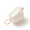 Natural Freshwater Pearl Pendants X-PALLOY-JF02153-01-4