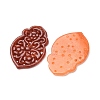 Dyed Natural Quartz Carved Pendants GG-CBA0022-13-2