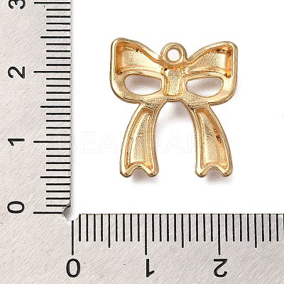 Rack Plating Alloy Enamel Pendants ENAM-S021-04G-B-1