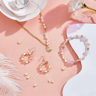 90Pcs 3 Style Brass Beads KK-PH0004-83-1