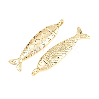 Brass Pendants X-KK-P353-11G-04-1