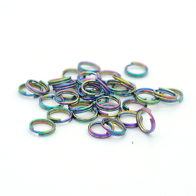 Ion Plating(IP) 304 Stainless Steel Split Rings STAS-S105-JA620-1