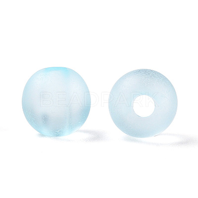 Transparent Acrylic Ball Beads FACR-R021-8mm-06-1
