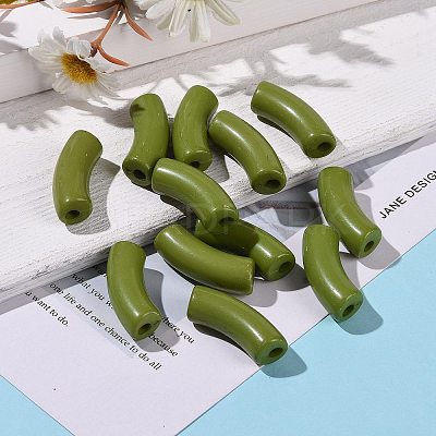 Opaque Acrylic Beads SACR-S677-070-1