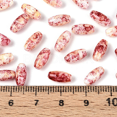 Baking Paint Glass Seed Beads SEED-N008-06C-1