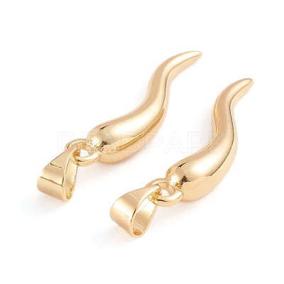 Brass Pendants KK-G393-01G-1