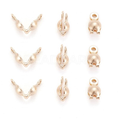 Yellow Gold Filled Bead Tips KK-A130-02-1